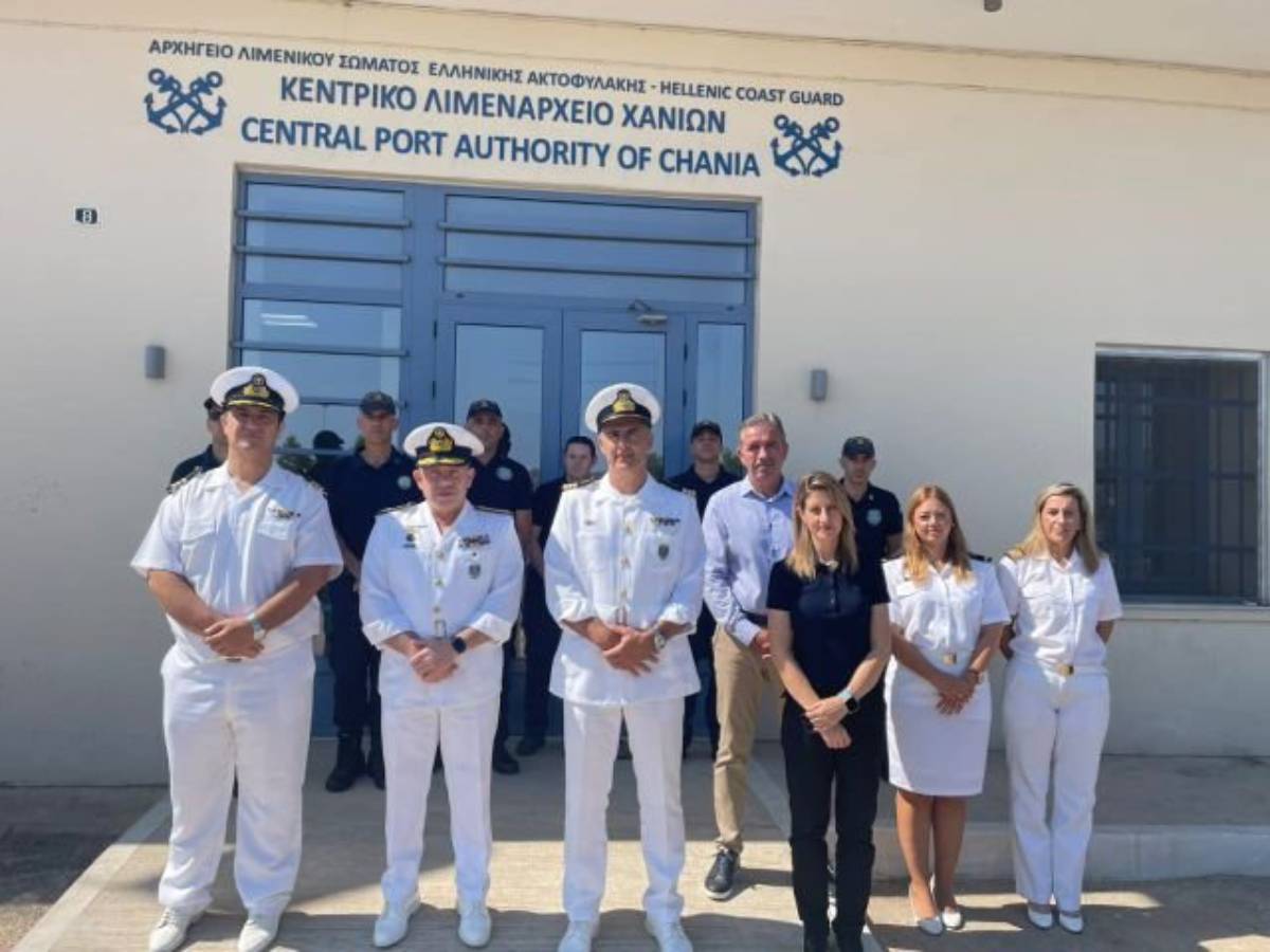 Επίσκεψη Αρχηγού Λιμενικού Σώματος – Ελληνικής Ακτοφυλακής στην Κρήτη