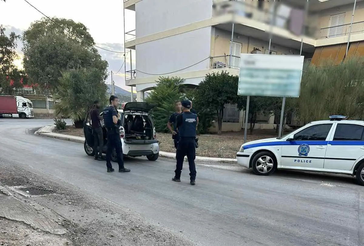 Επιχείρηση στην ευρύτερη περιοχή της Μάνδρας με σκοπό την πρόληψη και την αντιμετώπιση τροχονομικών παραβάσεων