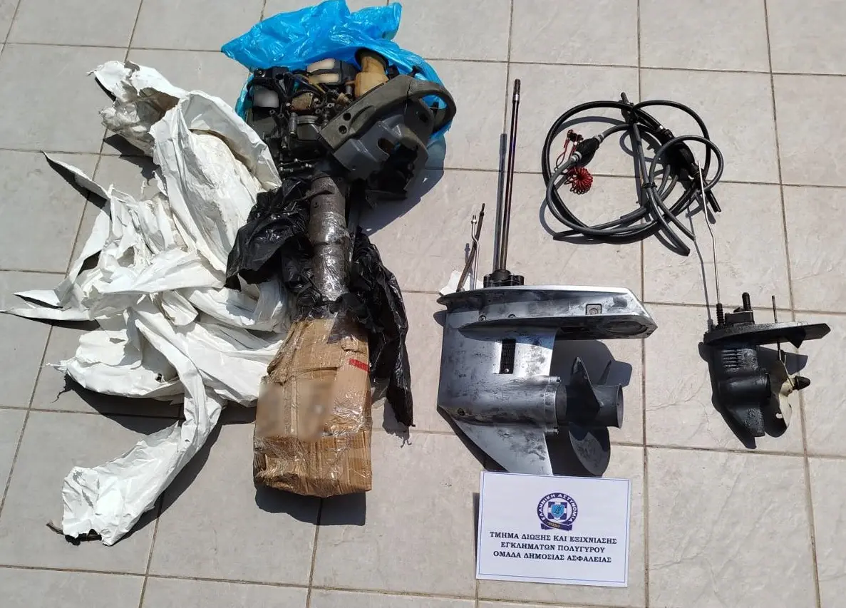 Συνελήφθησαν 2 άτομα που διέπρατταν συστηματικά κλοπές εξωλέμβιων κινητήρων από σκάφη θαλάσσης