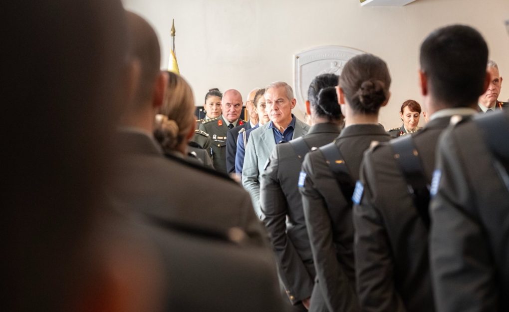 Παρουσία Θανάση Δαβάκη στην τελετή αποφοίτησης των Ανθυπολοχαγών της Σχολής Εφαρμογής Υγειονομικού (ΣΕΥ)