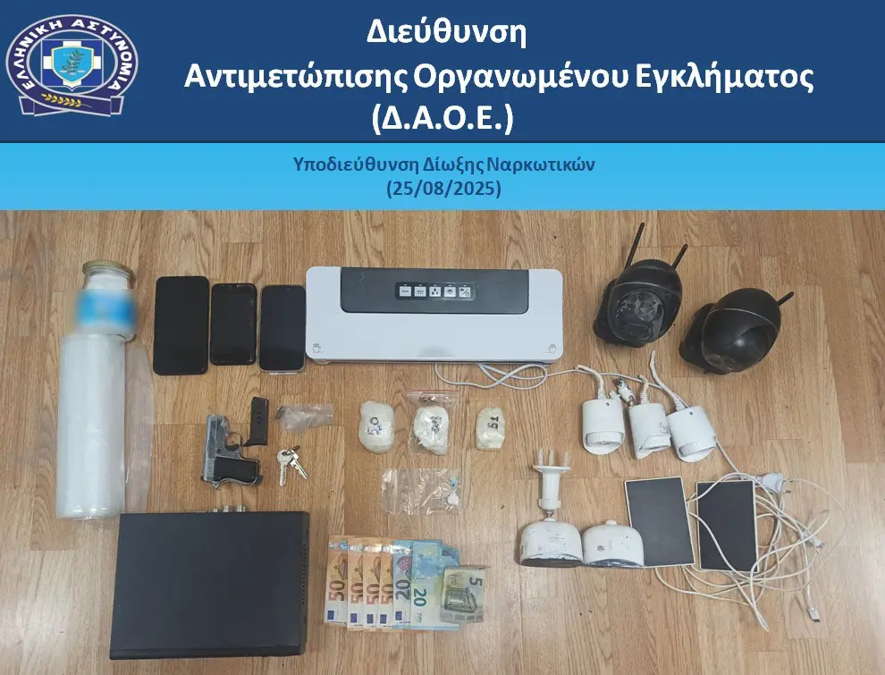 Δύο συλλήψεις στην Αττική για κατοχή και διακίνηση ναρκωτικών (βίντεο)