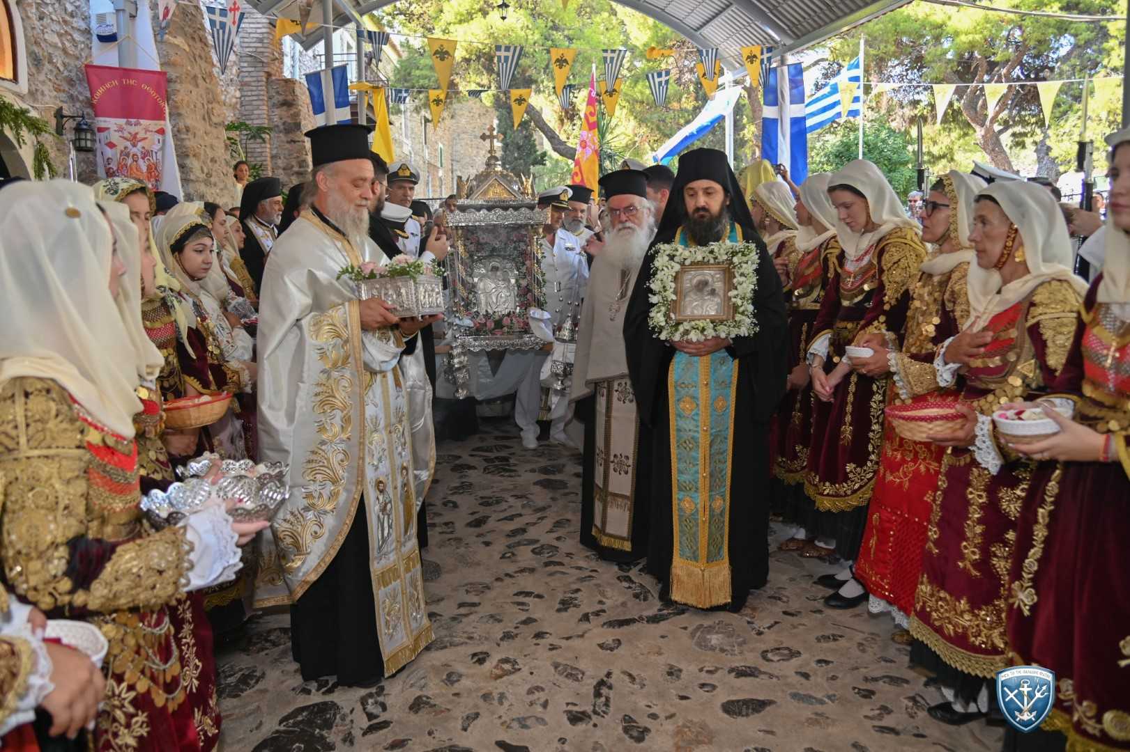 Εορτασμός Ιεράς Μονής Παναγίας Φανερωμένης Σαλαμίνας