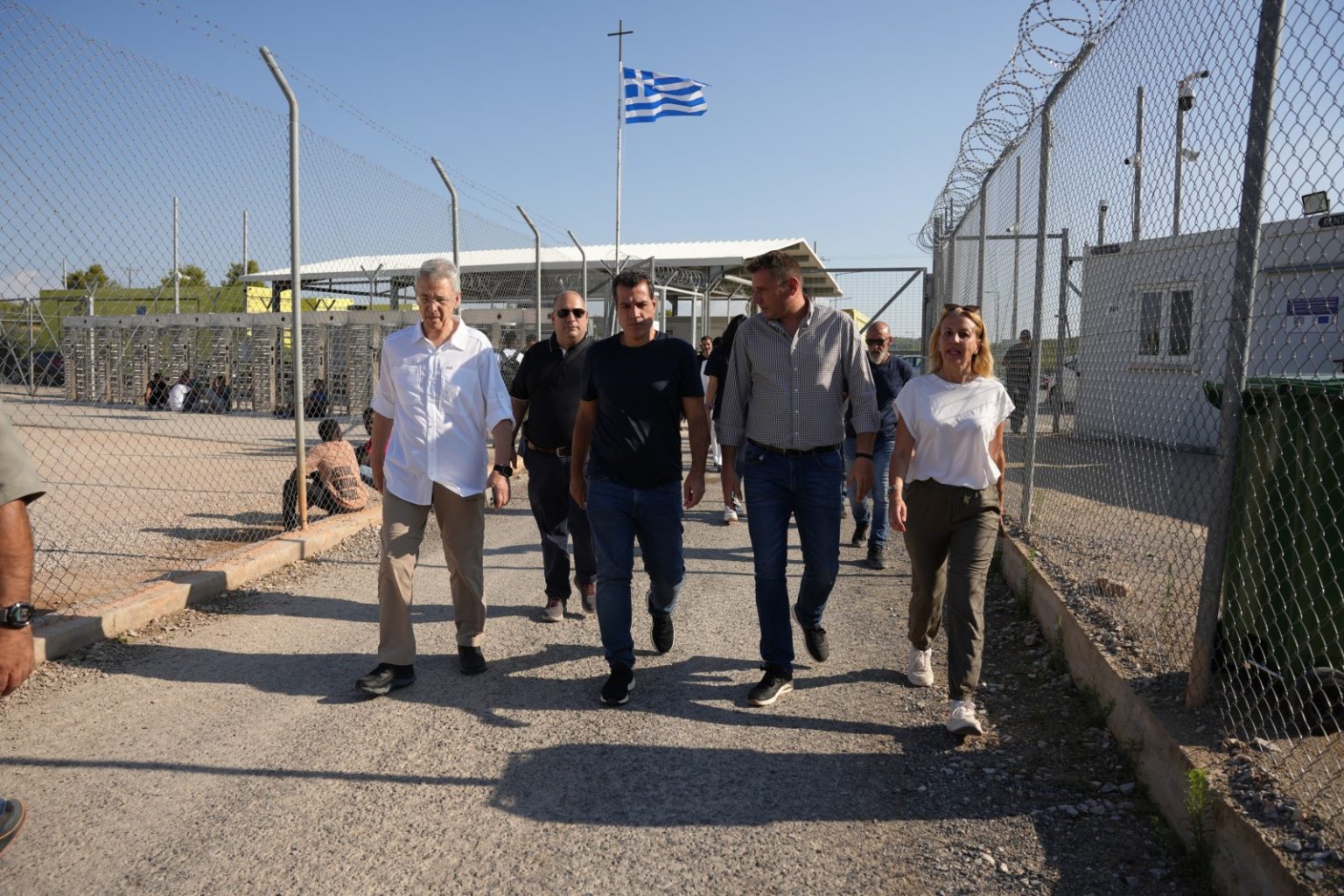 Περιοδεία Θάνου Πλεύρη, στις δομές Μαλακάσας, Οινοφύτων, Ριτσώνας, Θήβας και Σχιστού