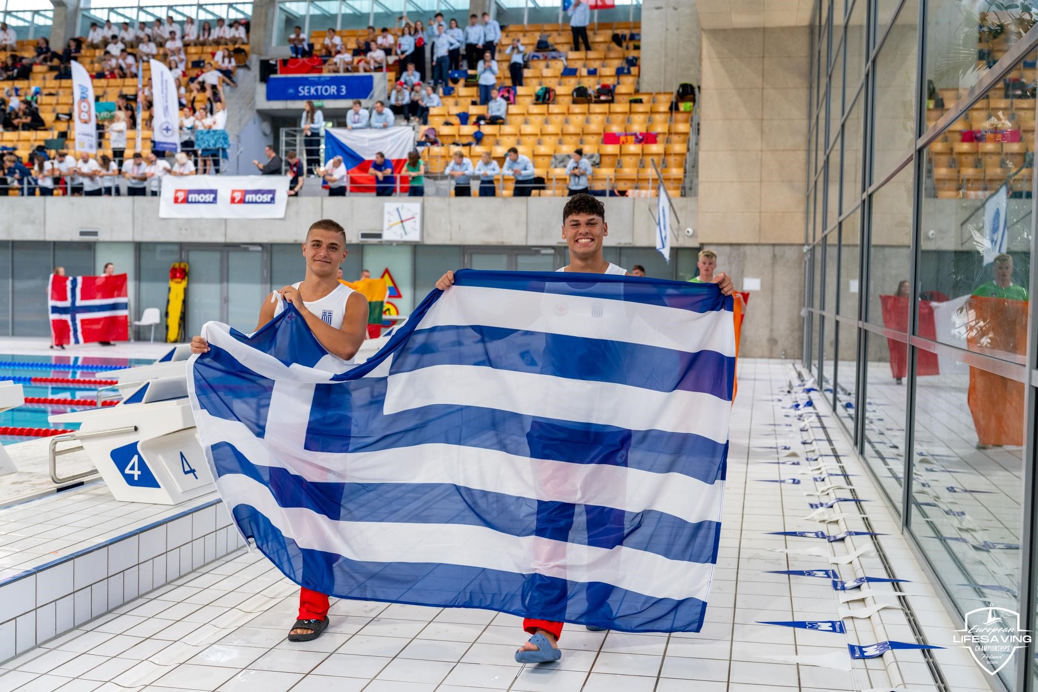 Ο Ε.E.Σ. συμμετείχε με επιτυχία στο Ευρωπαϊκό Πρωτάθλημα Ναυαγοσωστικής 2025