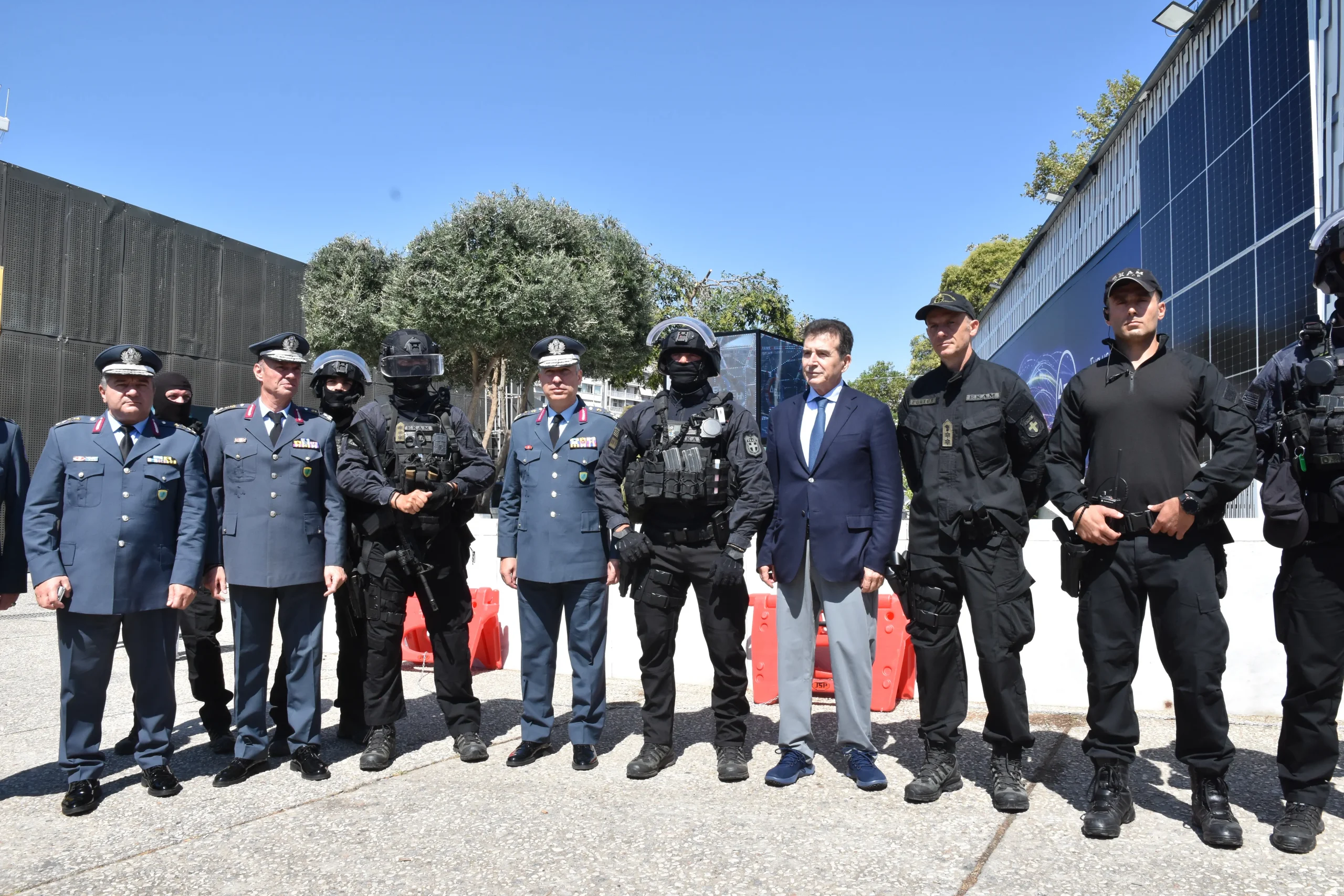 Εγκαίνια του Πληροφοριακού Κέντρου της Ελληνικής Αστυνομίας στην 89η ΔΕΘ