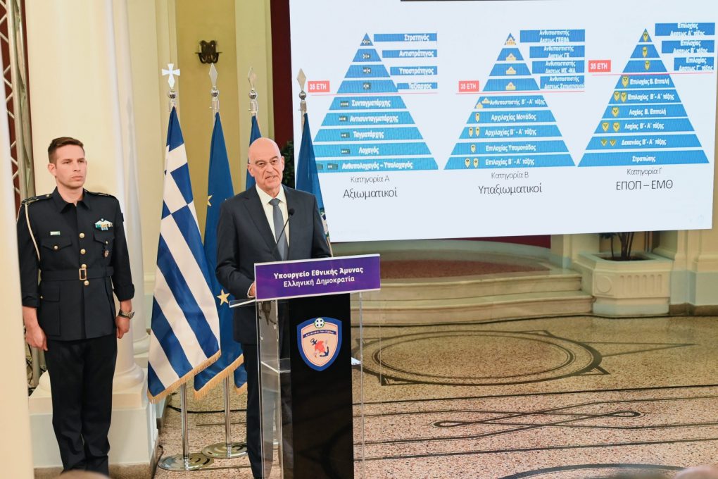 Ν. Δένδιας: Αλλαγές σε όλα τα επίπεδα στις Ένοπλες Δυνάμεις – Παρουσιάστηκε ο «χάρτης μετάβασης» στη νέα εποχή