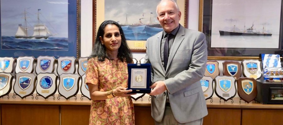 Στέφανος Γκίκας προς τη Βοηθό Ύπατη Αρμοστή του ΟΗΕ για τους Πρόσφυγες κα Ruvendrini Menikdiwela