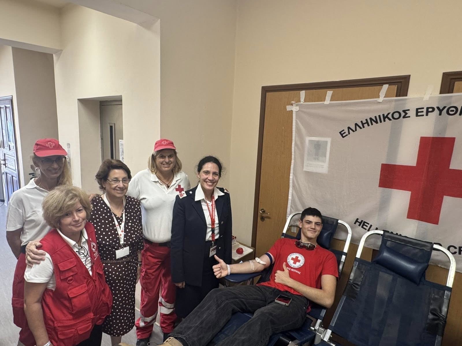 Ο Ε.Ε.Σ. συγκέντρωσε 50 μονάδες αίματος από την εκστρατεία που υλοποίησε στο ακριτικό Καστελλόριζο