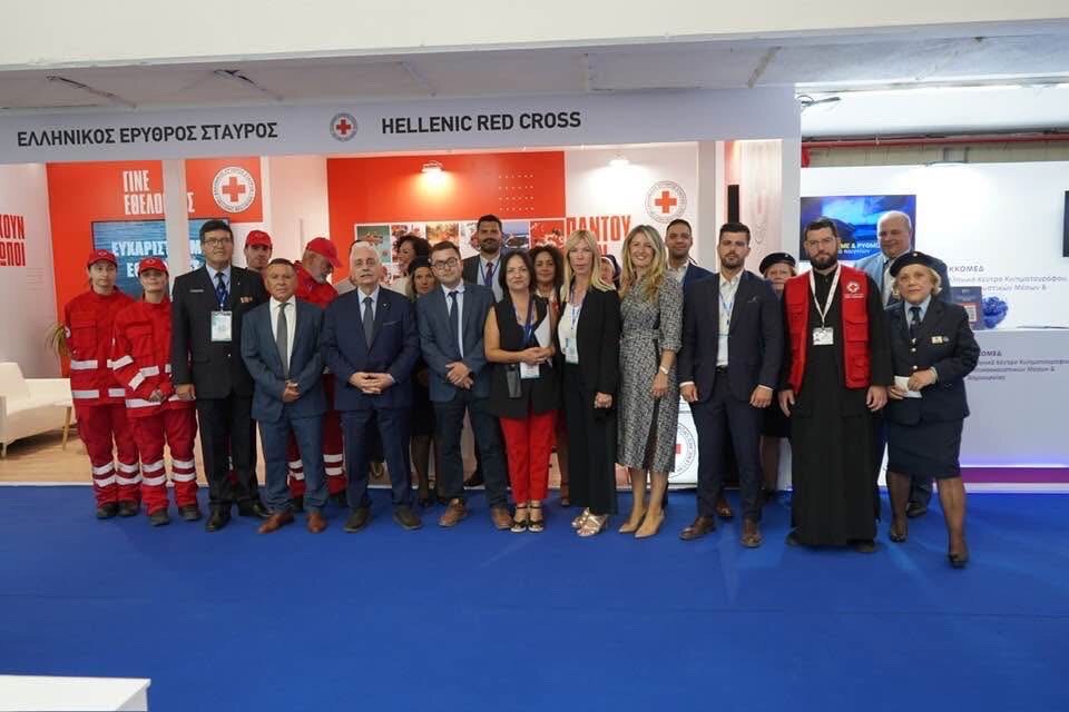 Ο Ελληνικός Ερυθρός Σταυρός εγκαινίασε το Περίπτερό του στην 89η Διεθνή Έκθεση Θεσσαλονίκης
