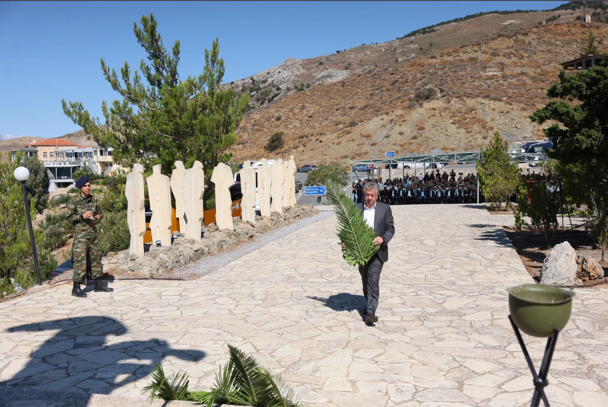 Εκδήλωση τιμής και μνήμης στα Αμιρά της Βιάννου για την 82η επέτειο του Ολοκαυτώματος-καταστροφής των χωριών της Βιάννου και της Ιεράπετρας