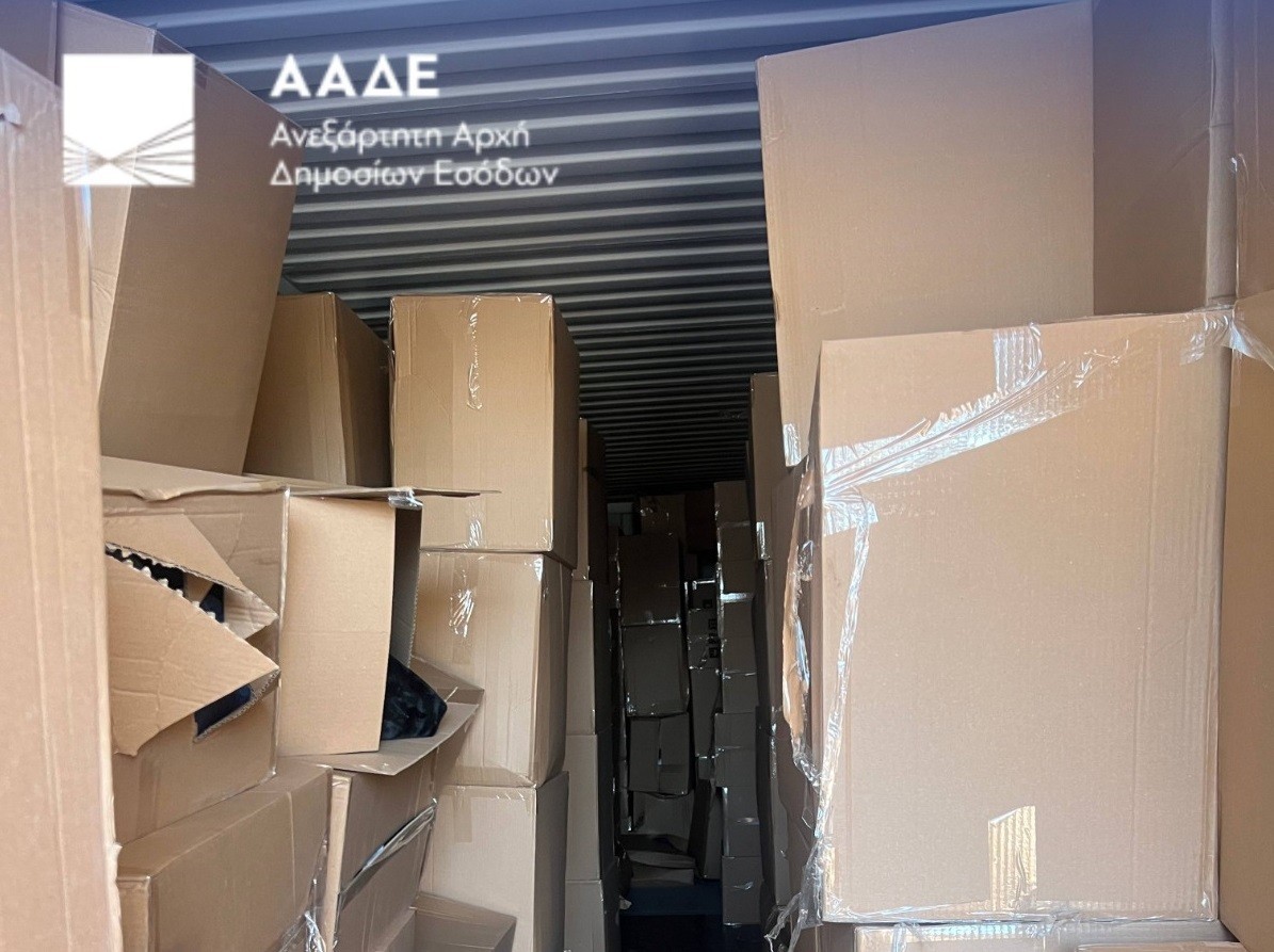 ΑΑΔΕ: Μία από τις μεγαλύτερες υποθέσεις λαθρεμπορίας των τελευταίων ετών με προϊόντα κινεζικής προέλευσης