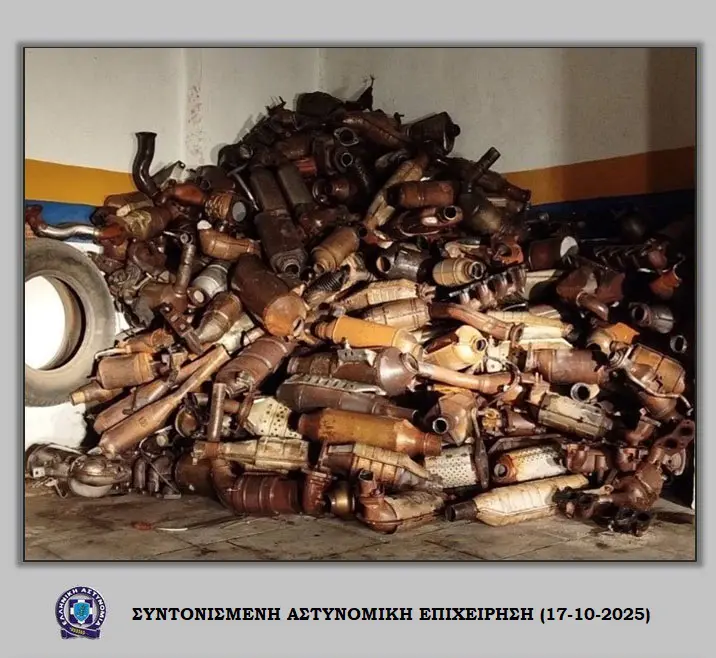 Συντονισμένη αστυνομική επιχείρηση στον Τύρναβο Λάρισας, για την πρόληψη και καταστολή της εγκληματικότητας