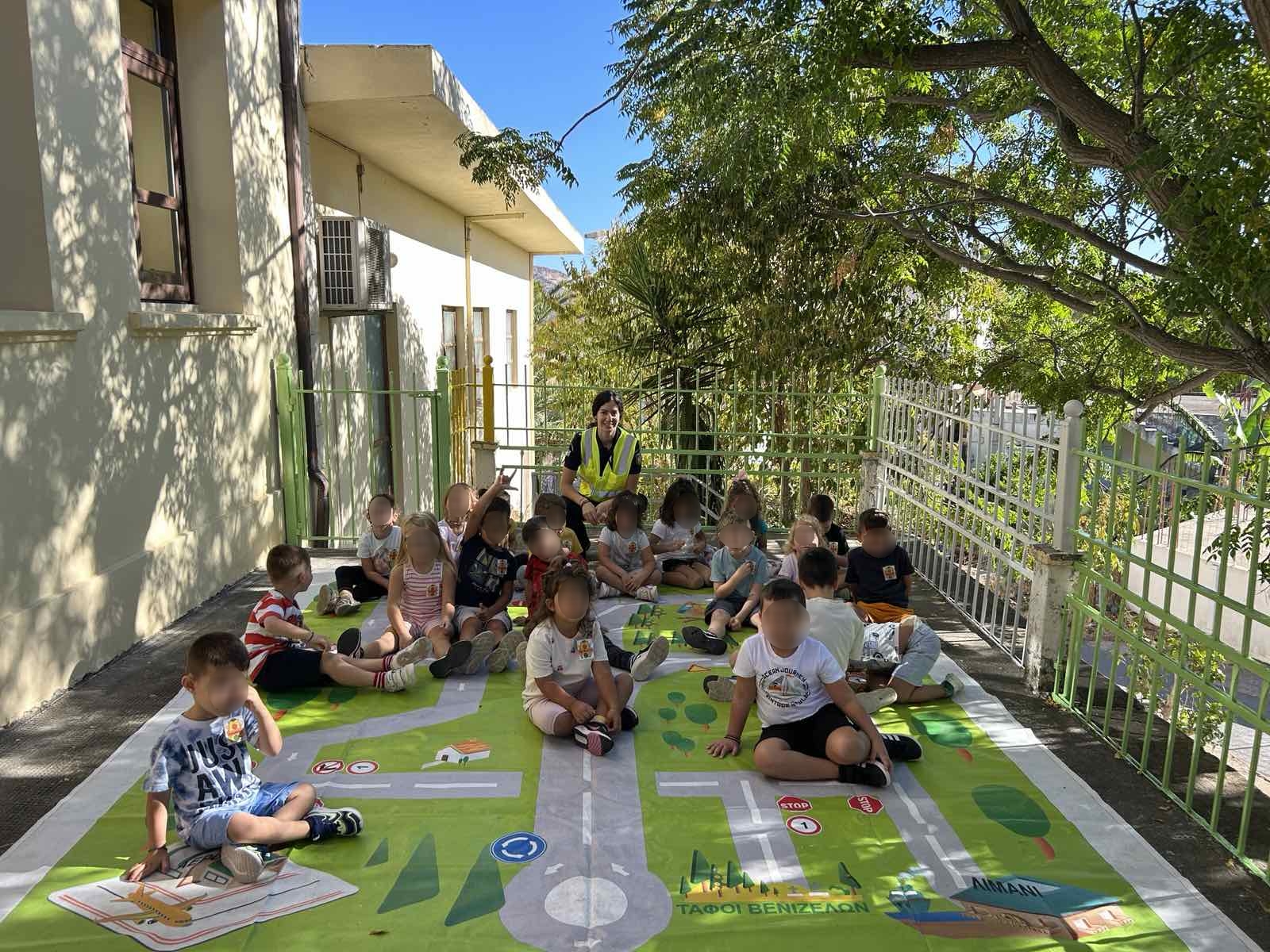 Τροχαία Χανίων: Οι μικροί μαθητές εκπαιδεύονται στον ΚΟΚ