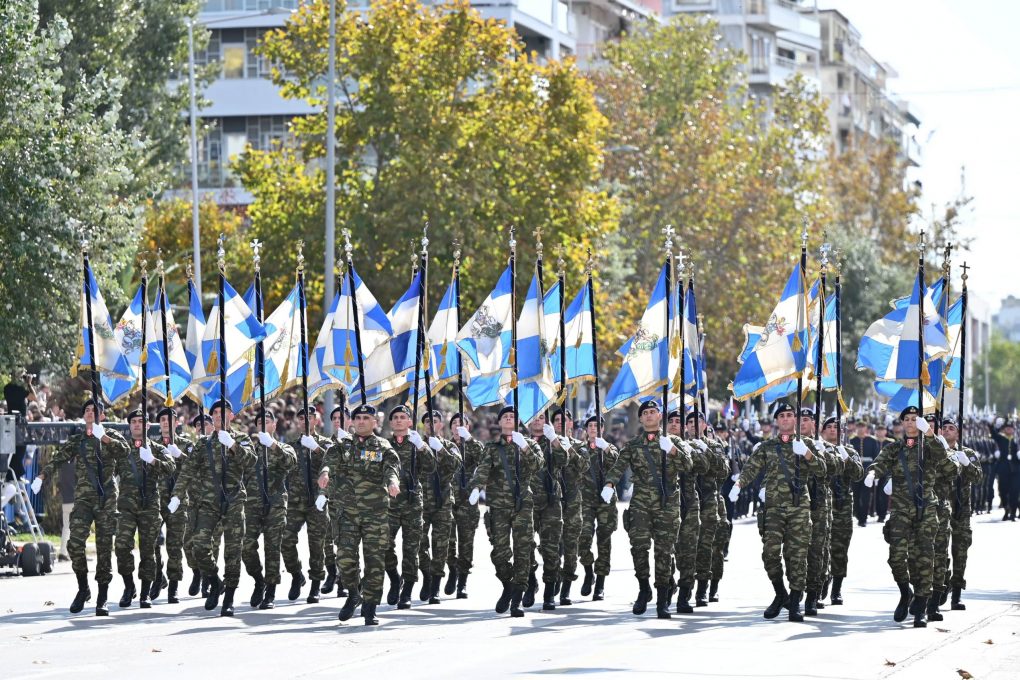 Παρουσία ΥΕΘΑ Ν. Δένδια στην παρέλαση για την Εθνική Επέτειο της 28ης Οκτωβρίου 1940 στη Θεσσαλονίκη