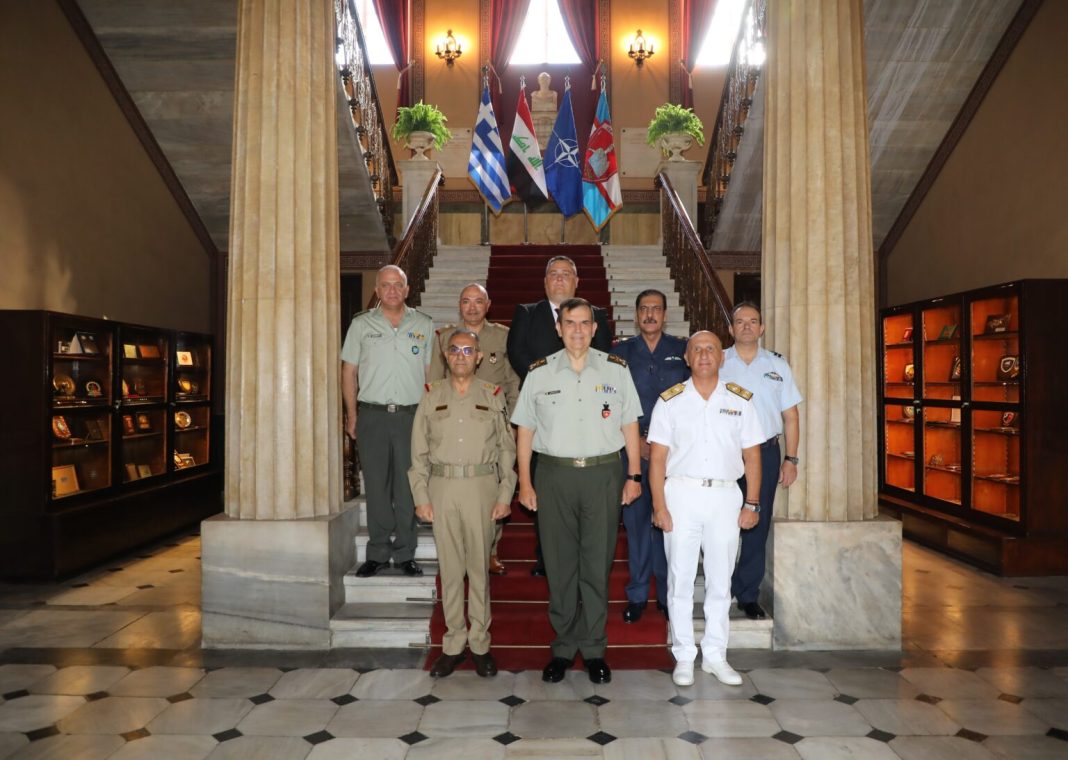 Επίσκεψη του Κολλεγίου Εθνικής Άμυνας του Ιράκ στη Σχολή Εθνικής Άμυνας