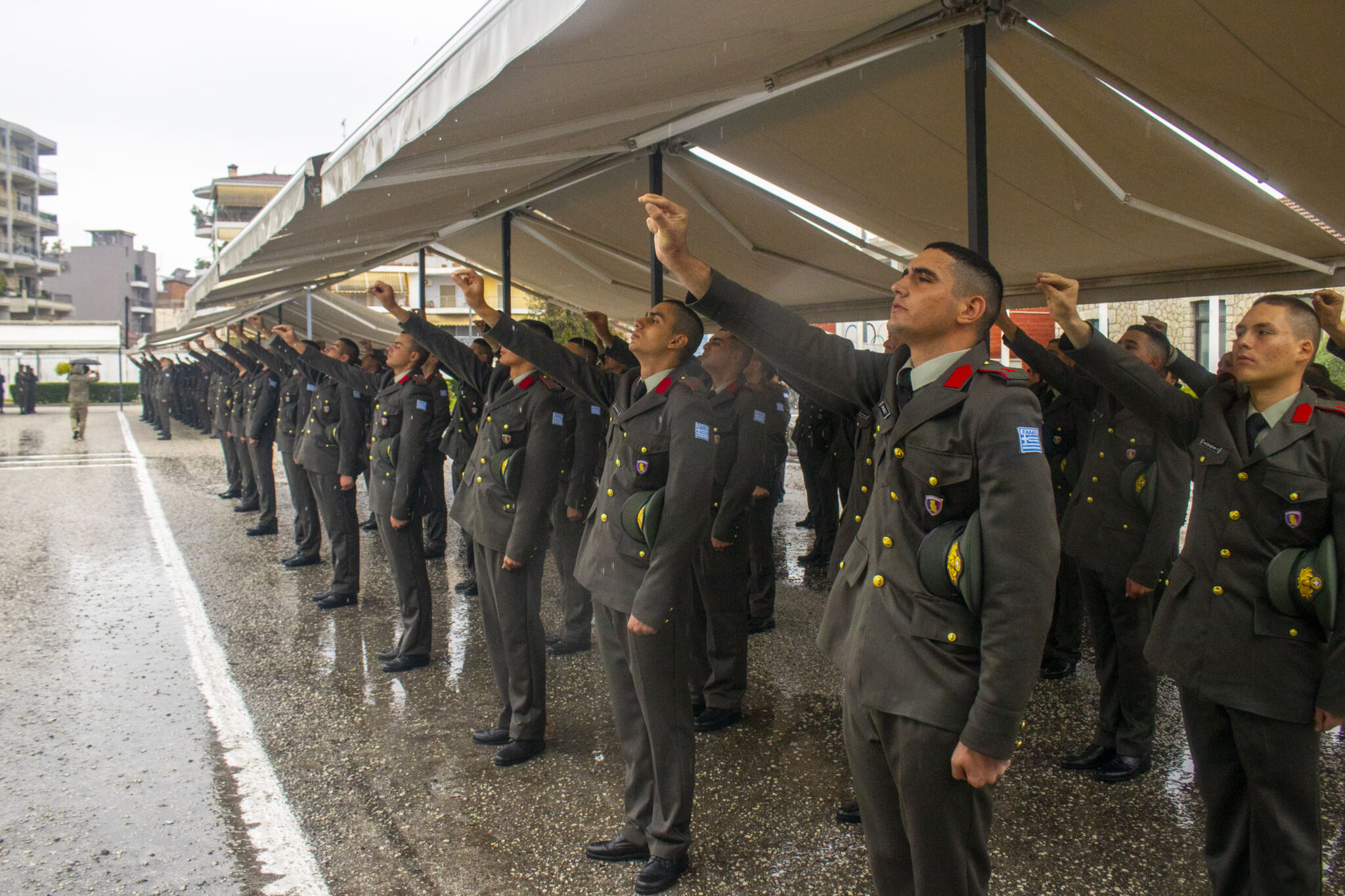 Ορκωμοσία Πρωτοετών Σπουδαστών Τάξεως 2028 της Σχολής Μονίμων Υπαξιωματικών