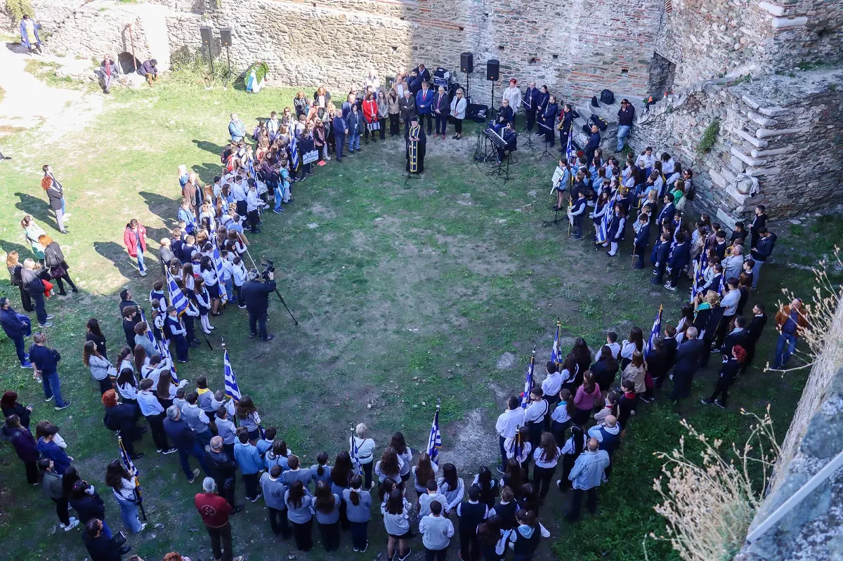 Εκδήλωση στο Μνημείο του Επταπυργίου για την 81η επέτειο απελευθέρωσης από τους ναζί