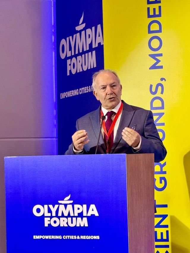 Στέφανος Γκίκας από το 6ο “Olympia Forum”: «Η ανάπτυξη της “γαλάζιας οικονομίας” είναι ο κινητήριος μοχλός για ένα βιώσιμο μέλλον της νησιωτικής Ελλάδας»