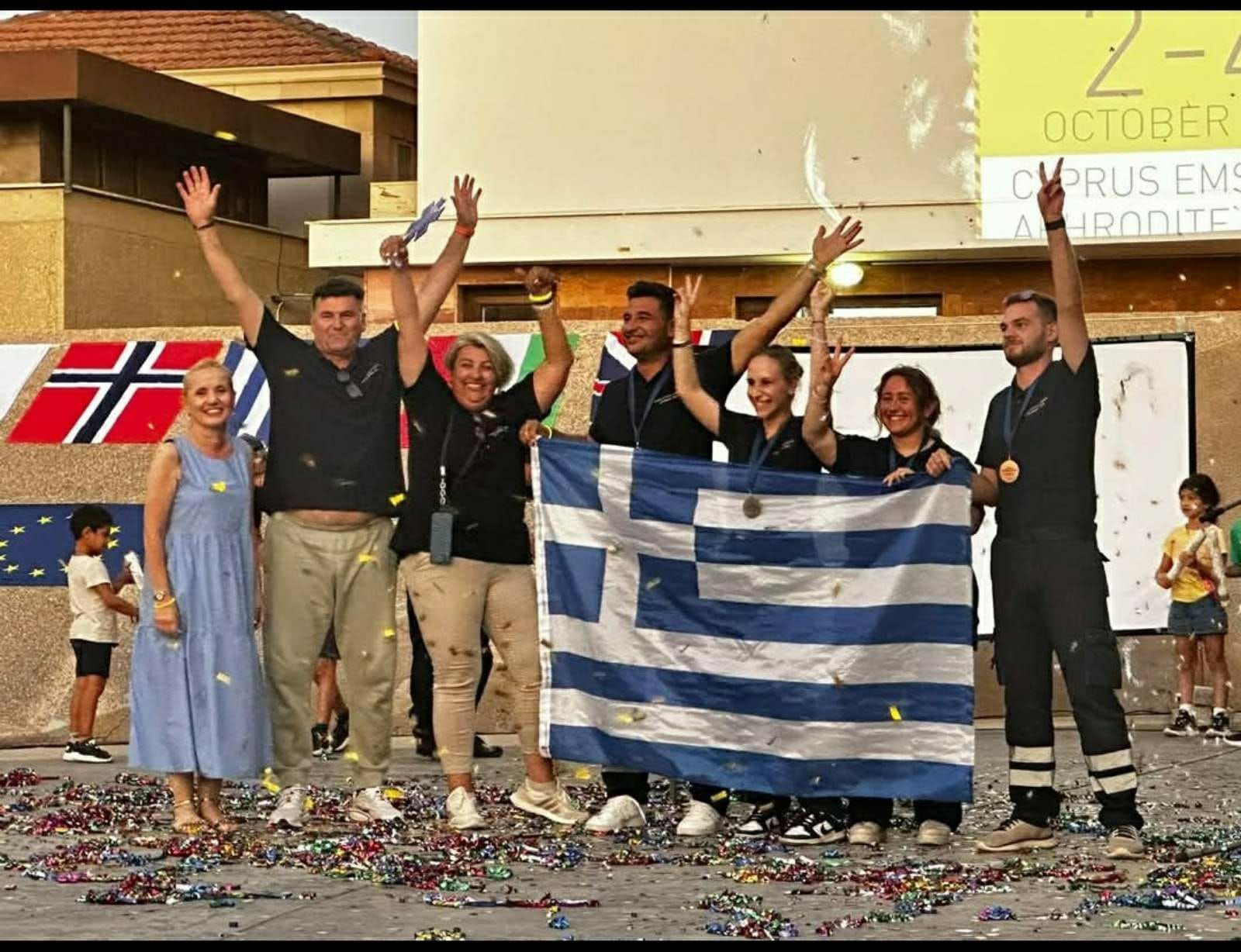 Σπουδαστές της ΣΑΕΚ ΔΥΠΑ Λαμίας κατέκτησαν τη 2η και 4η θέση στον 6ο Κυπριακό Διαγωνισμό Πληρωμάτων Ασθενοφόρων