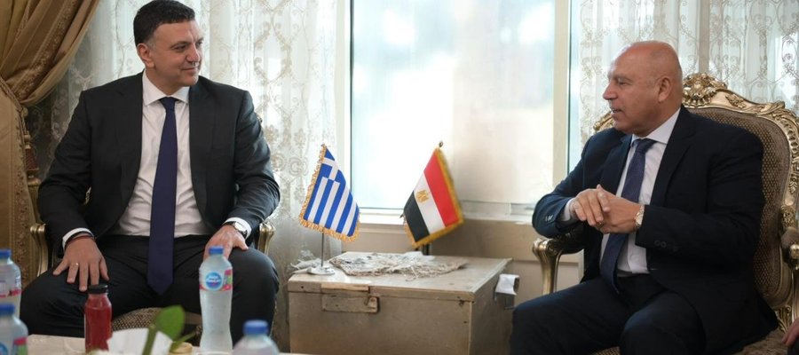 Κάιρο: Κικίλιας με Al Wazir «Ενισχύουμε τη συνεργασία σε ναυτιλία, λιμάνια και διεθνείς οργανισμούς»