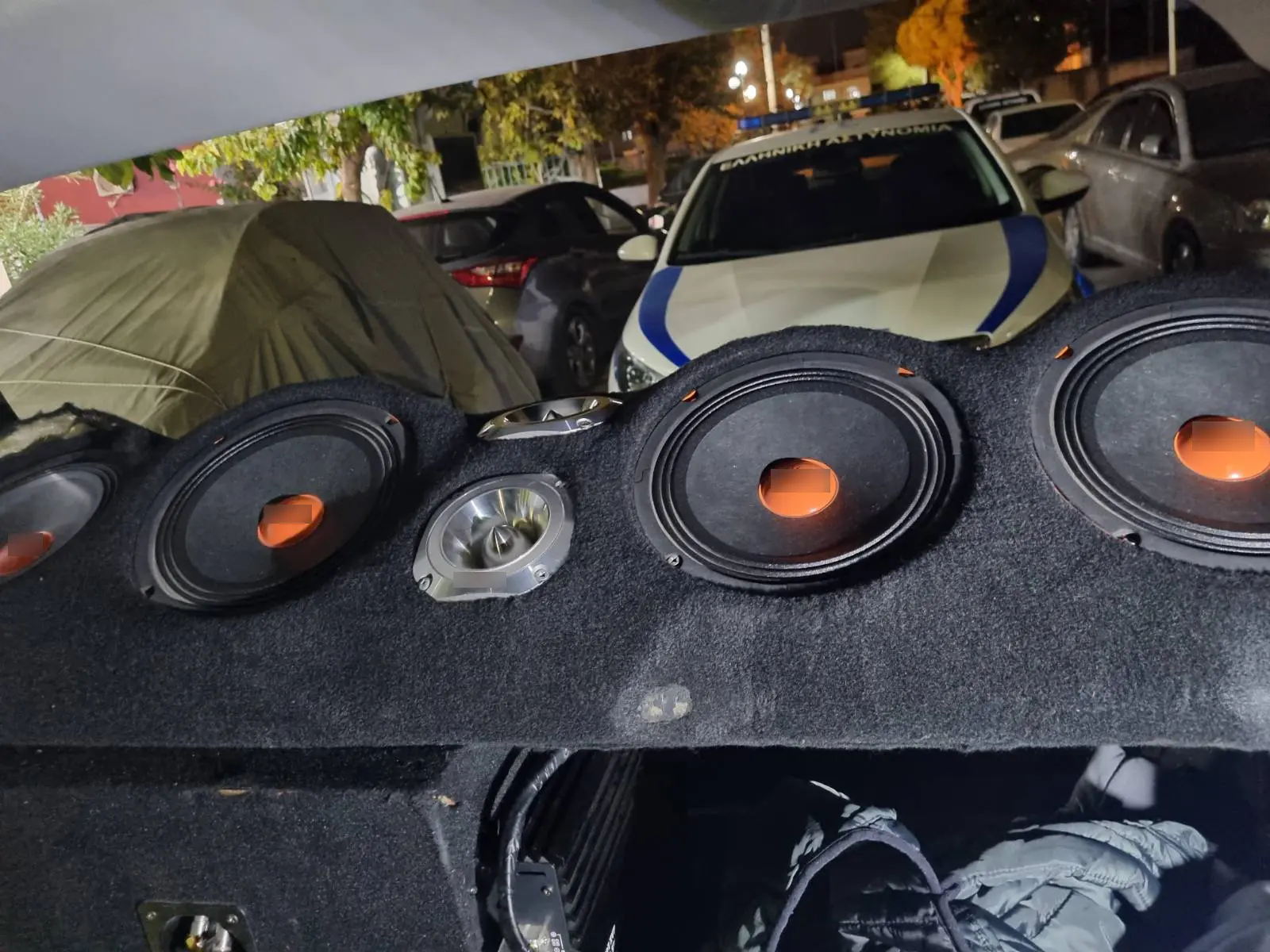 Οδηγός συνελήφθη για διατάραξη κοινής ησυχίας