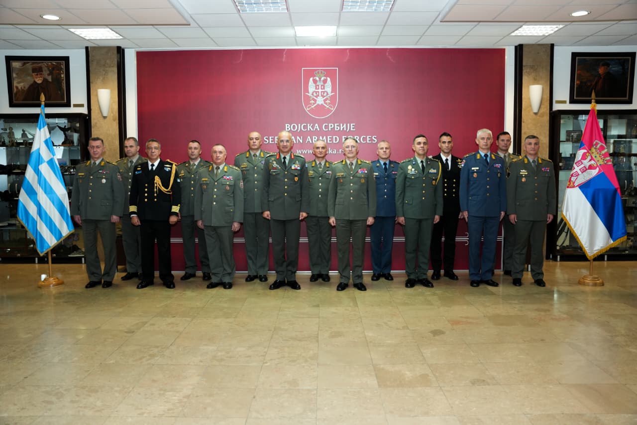 Επίσημη Επίσκεψη Αρχηγού ΓΕΕΘΑ στη Σερβία