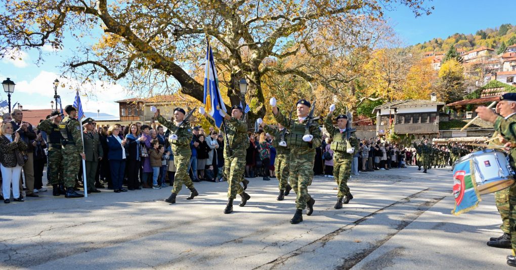 Παρουσία Θανάση Δαβάκη στις εκδηλώσεις εορτασμού της απελευθέρωσης του Μετσόβου και της Ημέρας Μνήμης Πεσόντων Αξιωματικών Ιππικού – Τεθωρακισμένων 1940