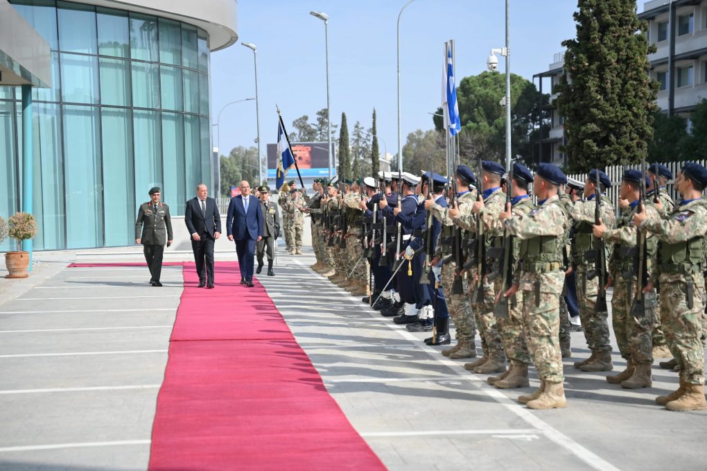 Επίσκεψη ΥΕΘΑ Ν. Δένδια στην Κύπρο