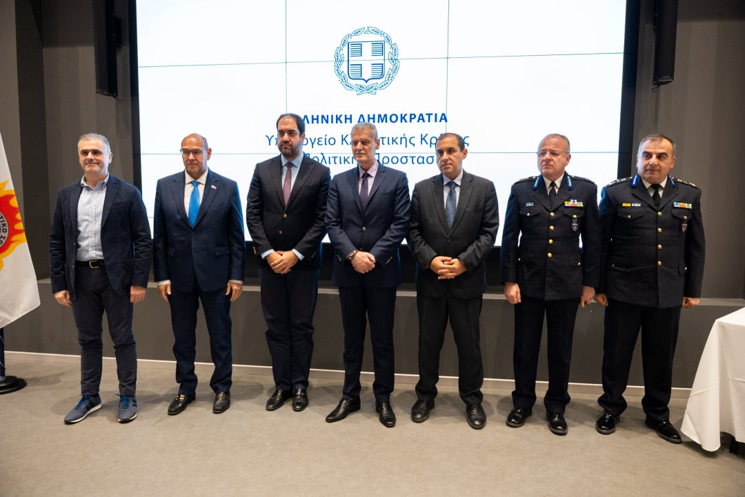 Τελετή Αποχώρησης του Υφυπουργού Κλιματικής Κρίσης και Πολιτικής Προστασίας Ευάγγελου Τουρνά