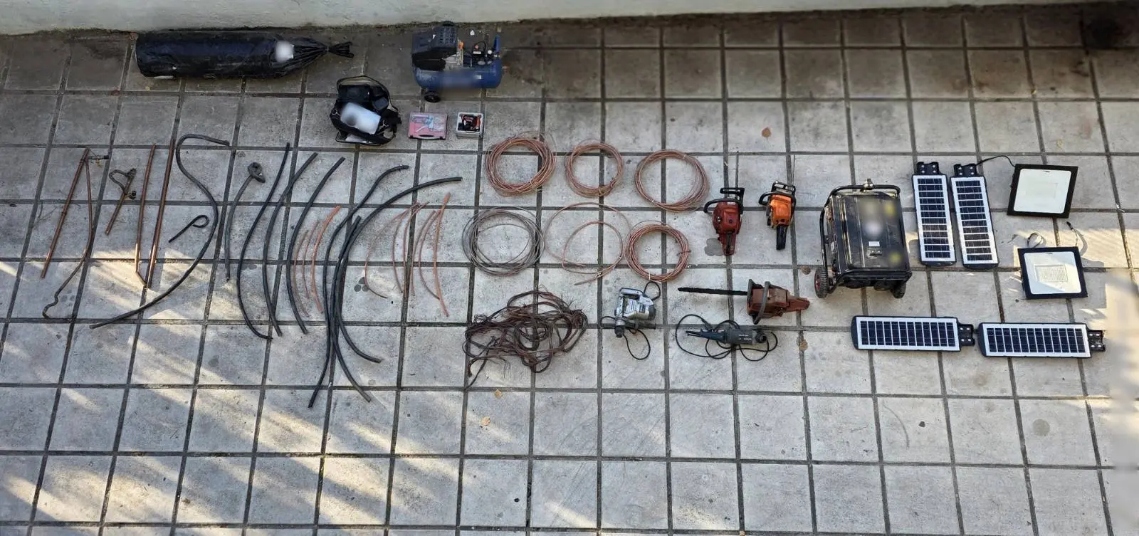 Εξιχνιάσθηκαν διαρρήξεις αποθηκών σπιτιών και επιχειρήσεων στην ευρύτερη περιοχή του Δήμου Θέρμης