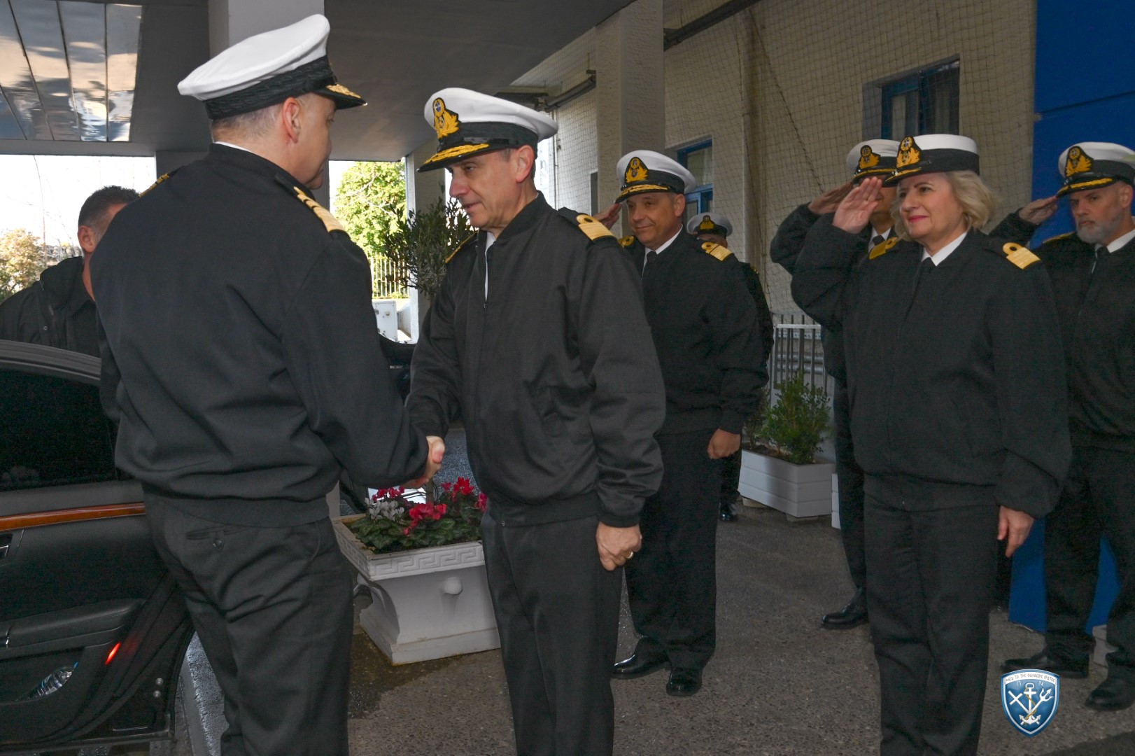 Επίσκεψη Αρχηγού ΓΕΝ στο ΝΝΑ για Ανταλλαγή Ευχών