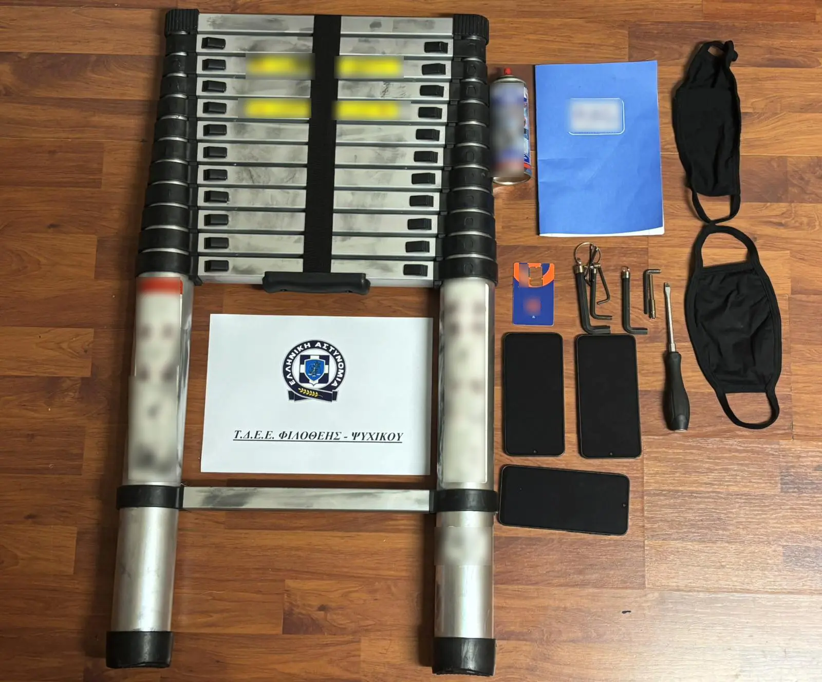 Εγκληματική ομάδα είχε διαπράξει 16 κλοπές – διαρρήξεις σε οικίες σε Φιλοθέη και Ψυχικό