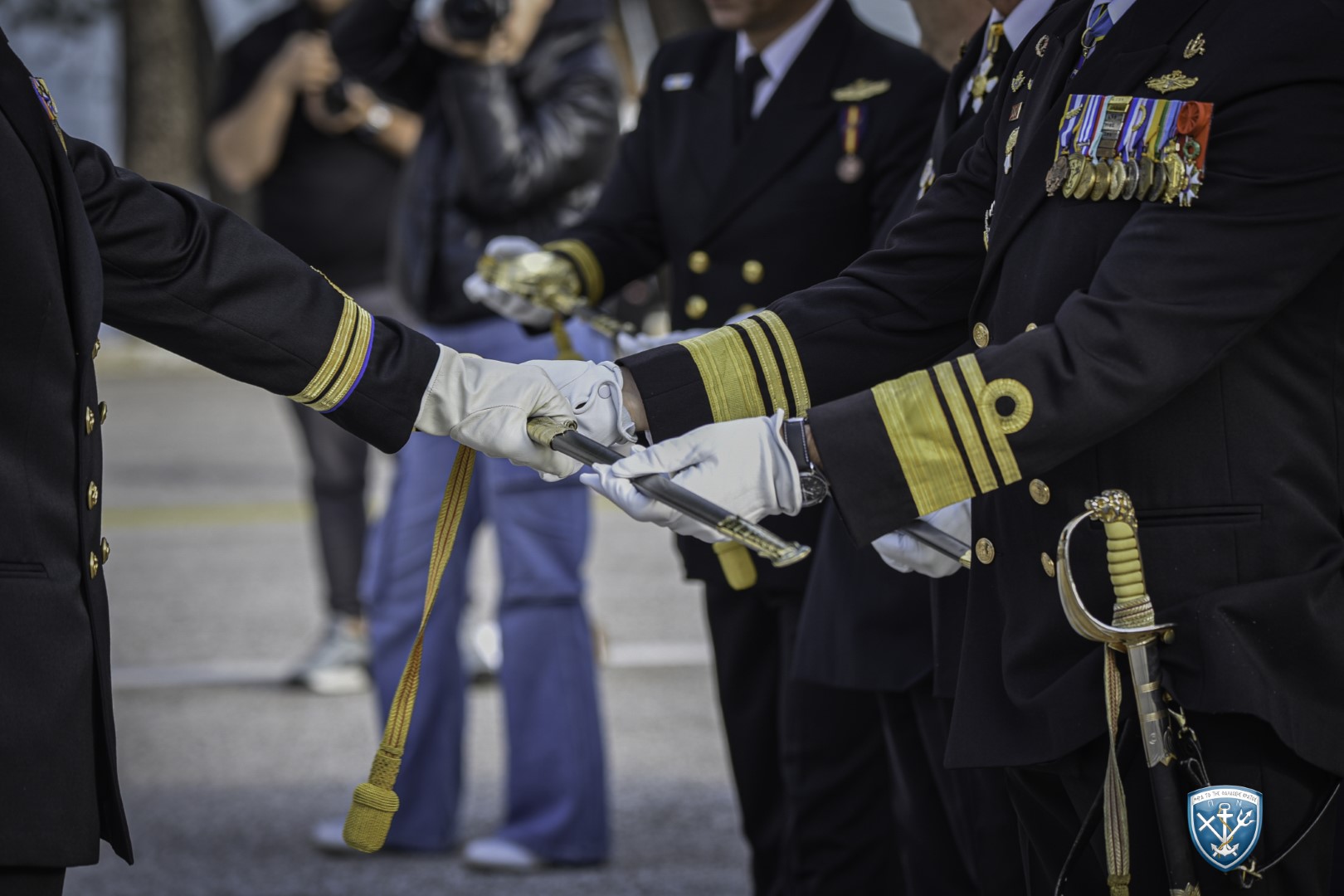 Τελετή Επίδοσης Ξιφών σε Αξιωματικούς Ειδικοτήτων ΠΝ