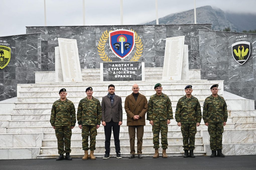 Επίσκεψη ΥΕΘΑ Νίκου Δένδια στο 316 ΣΠΤΧ και στην ΠΕ ΑΣΔΙΘ, στην Ξάνθη
