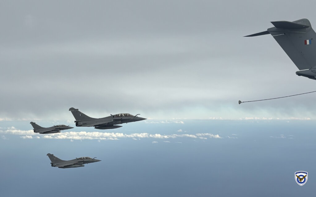 Συνεκπαίδευση της ΠΑ με τη Γαλλική Πολεμική Αεροπορία