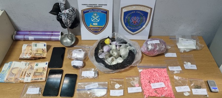 Σύλληψη 2 ατόμων για ναρκωτικά στην Αττική από στελέχη του Κεντρικού Λιμεναρχείου Πειραιά