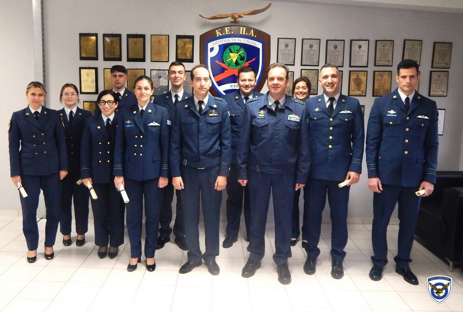 Τελετή Αποφοίτησης των Σπουδαστών της 3ης/25 ΕΣ του Σχολείου Tactical Data Links Level-2