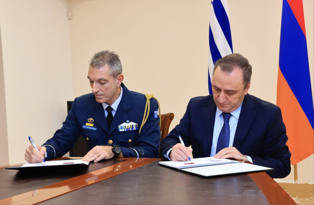 Υπογραφή Προγράμματος Στρατιωτικής Συνεργασίας (ΠΣΣ) Ελλάδας – Αρμενίας