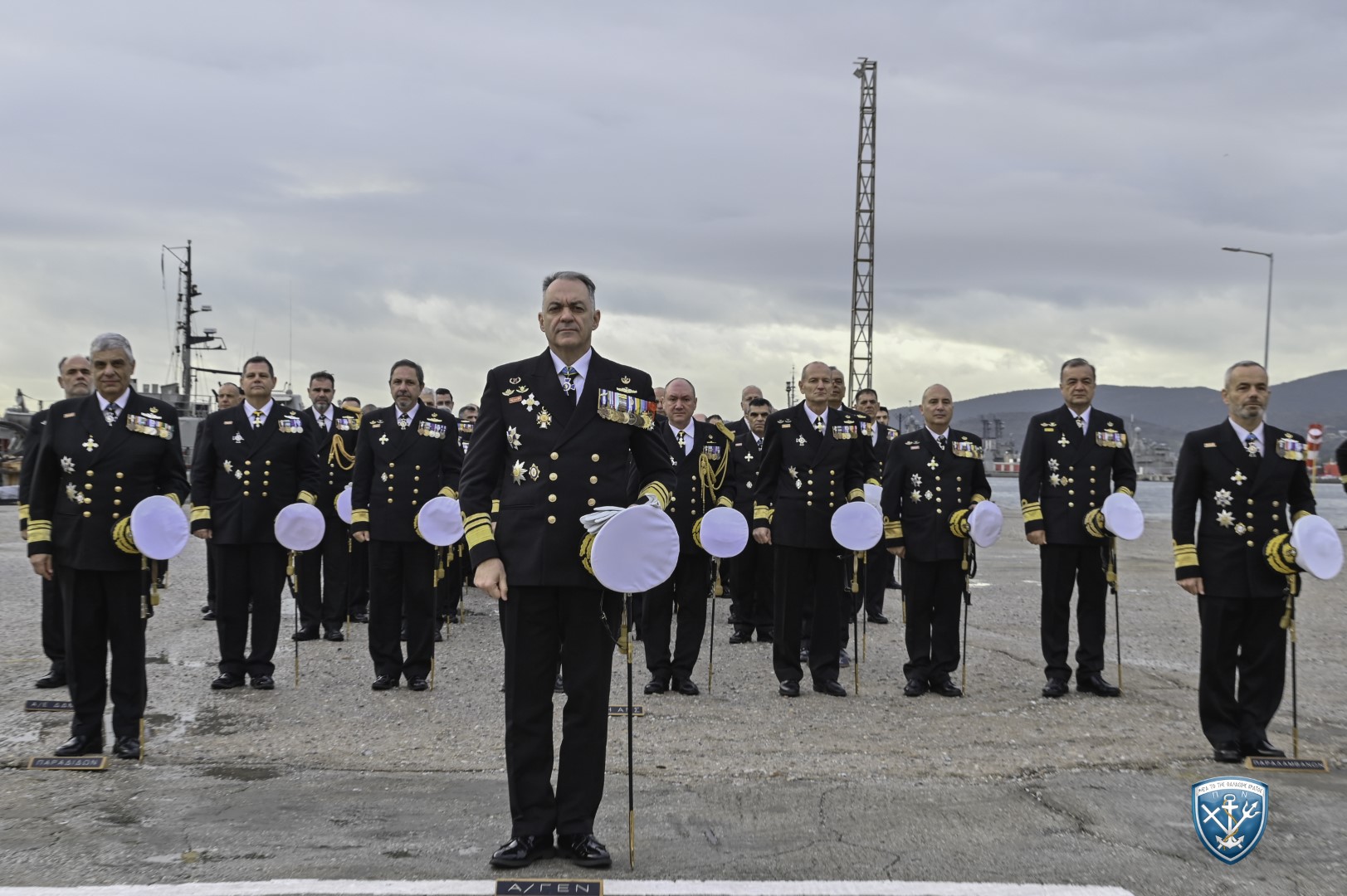Τελετή Παράδοσης – Παραλαβής Διοικητού Διοίκησης Διοικητικής Μέριμνας Ναυτικού