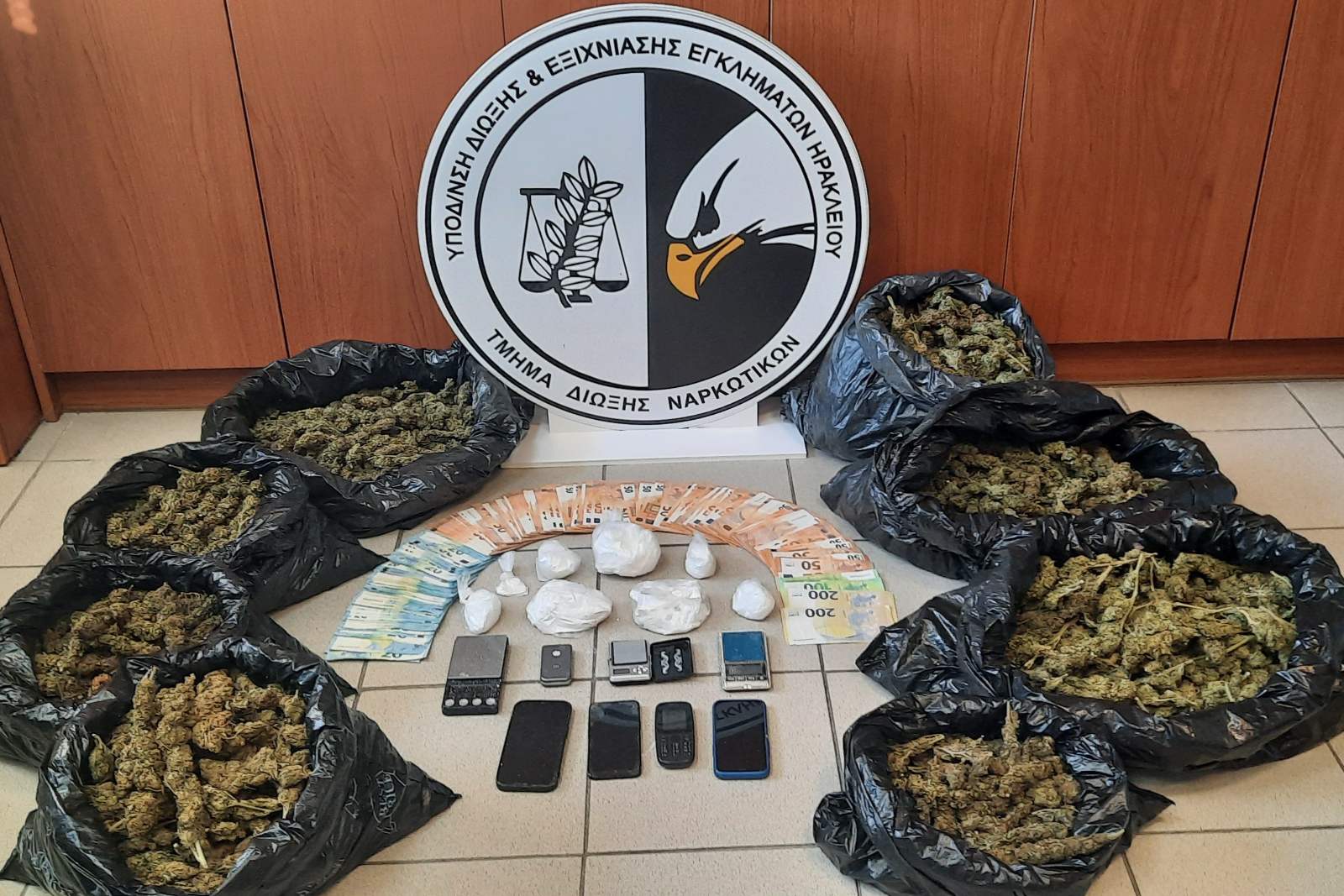 Ολοκληρώθηκε συντονισμένη αστυνομική επιχείρηση  που πραγματοποιήθηκε σε Ηράκλειο και Ρέθυμνο