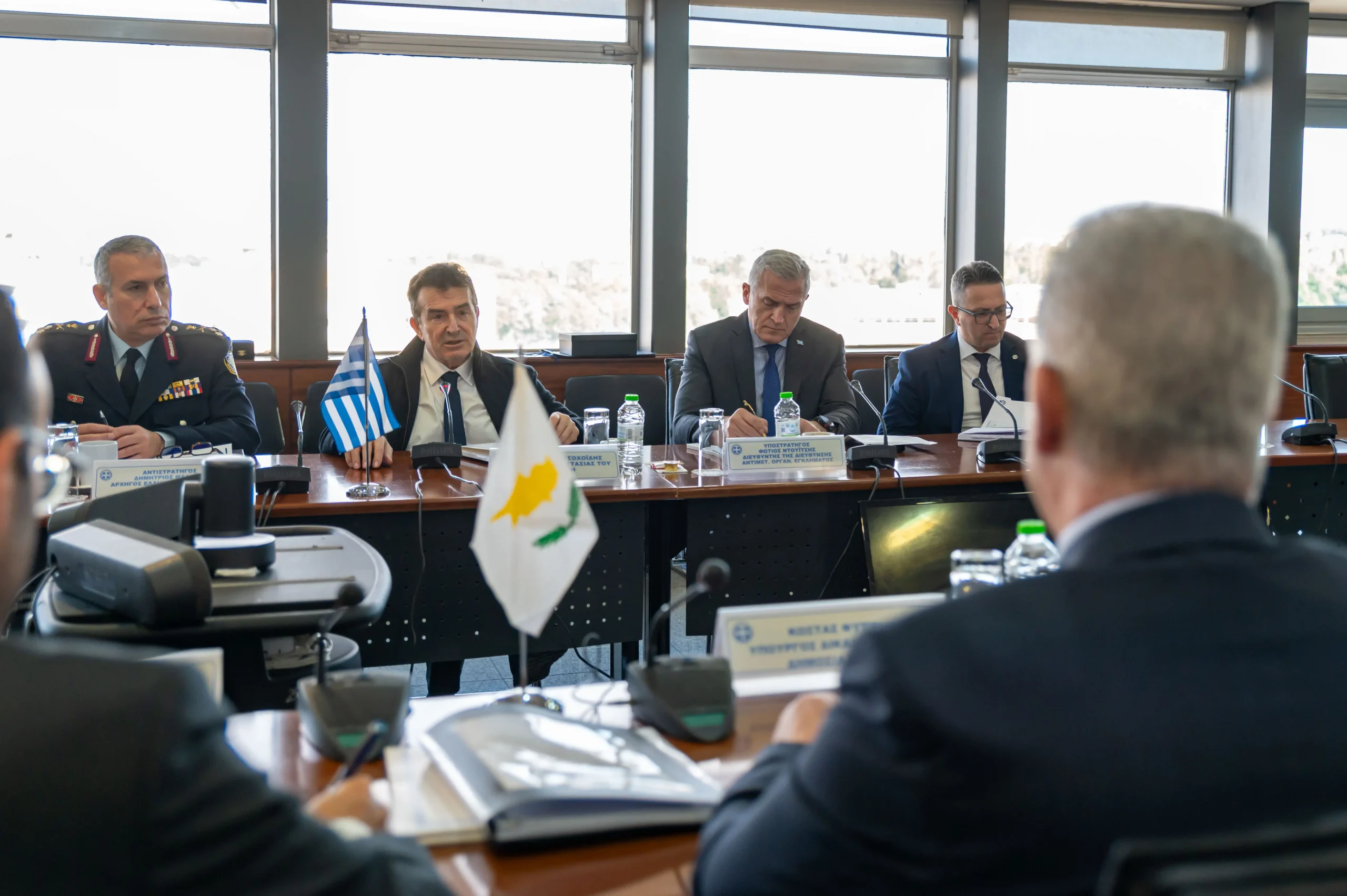 Συνάντηση  Μ. Χρυσοχοΐδη με τον Κύπριο Υπουργό Δικαιοσύνης και Δημόσιας Τάξης