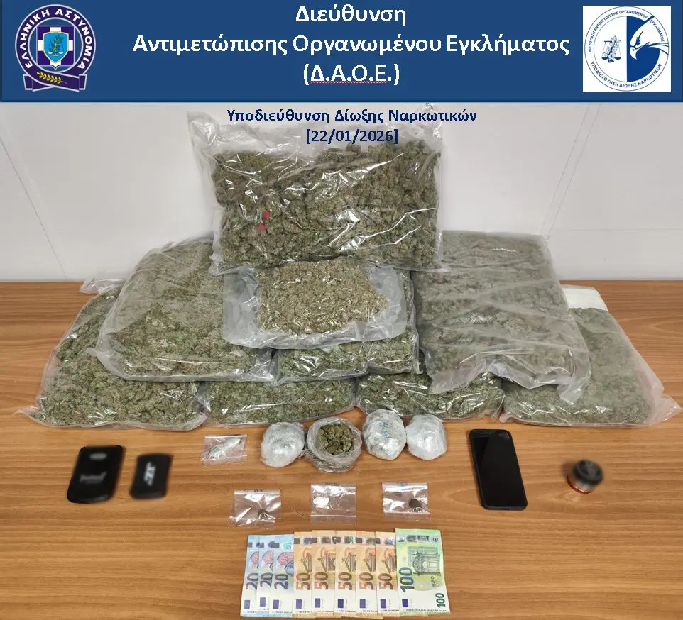 33χρονος προσπάθησε να εισάγει με ταχυδρομικό δέμα στην Ελλάδα ακατέργαστη κάνναβη υδροπονικής καλλιέργειας (skunk)