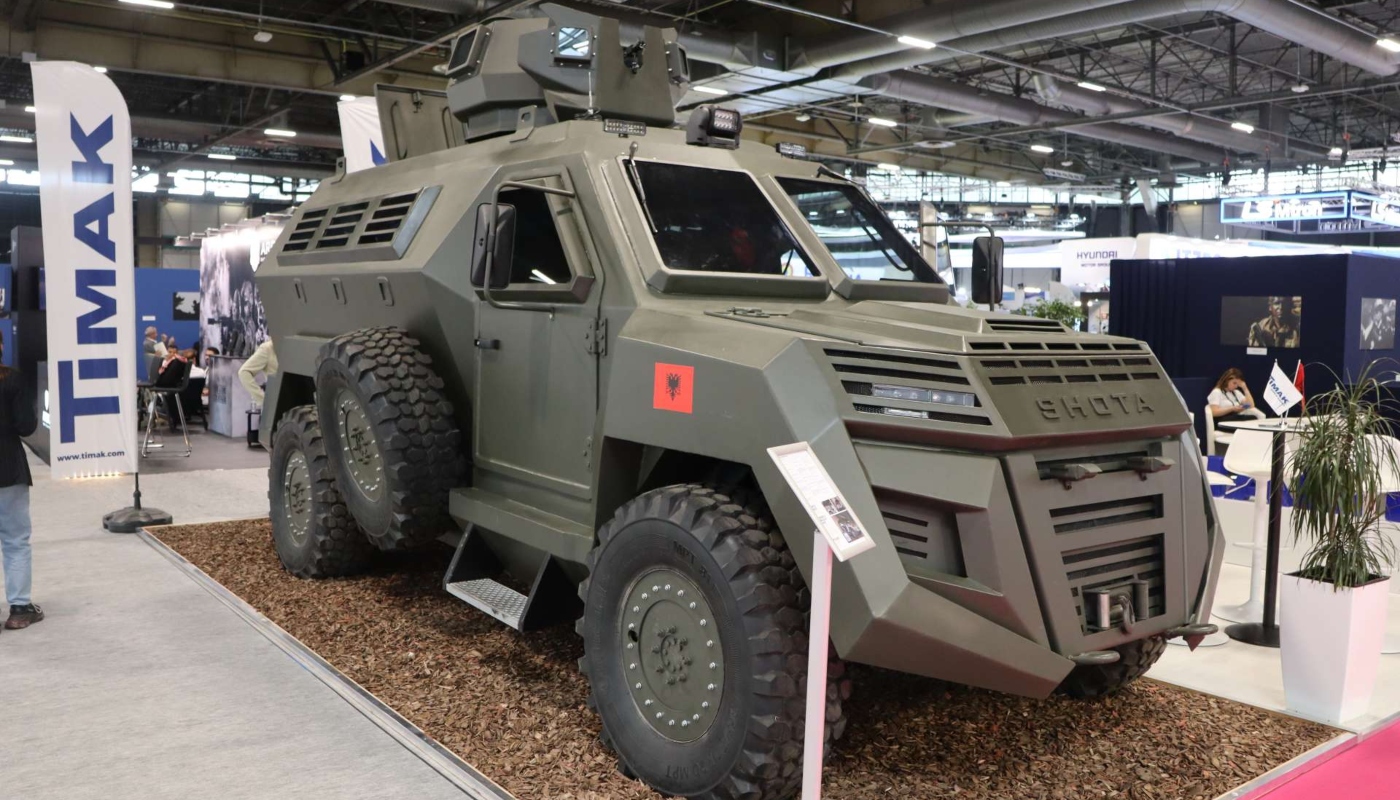 Αλβανία, Κόσοβο και Κροατία συμφώνησαν στην κοινή παραγωγή του αλβανικής σχεδίασης και ανάπτυξης οχήματος Shota κατηγορίας MRAP