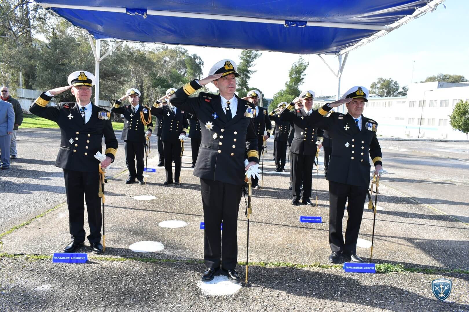 Τελετή Παράδοσης – Παραλαβής Καθηκόντων του Διοικητού της Σχολής Μονίμων Υπαξιωματικών Ναυτικού