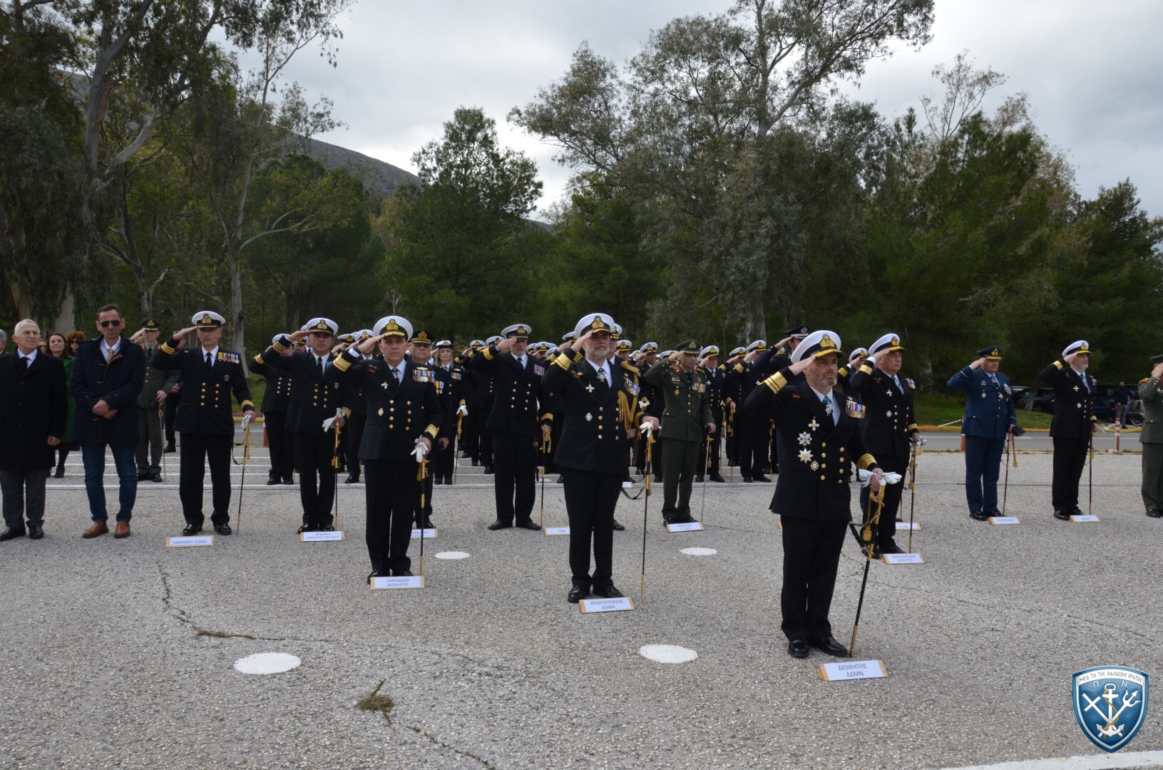 Τελετή Παράδοσης – Παραλαβής Καθηκόντων Διοικητού Ναυστάθμου Κρήτης