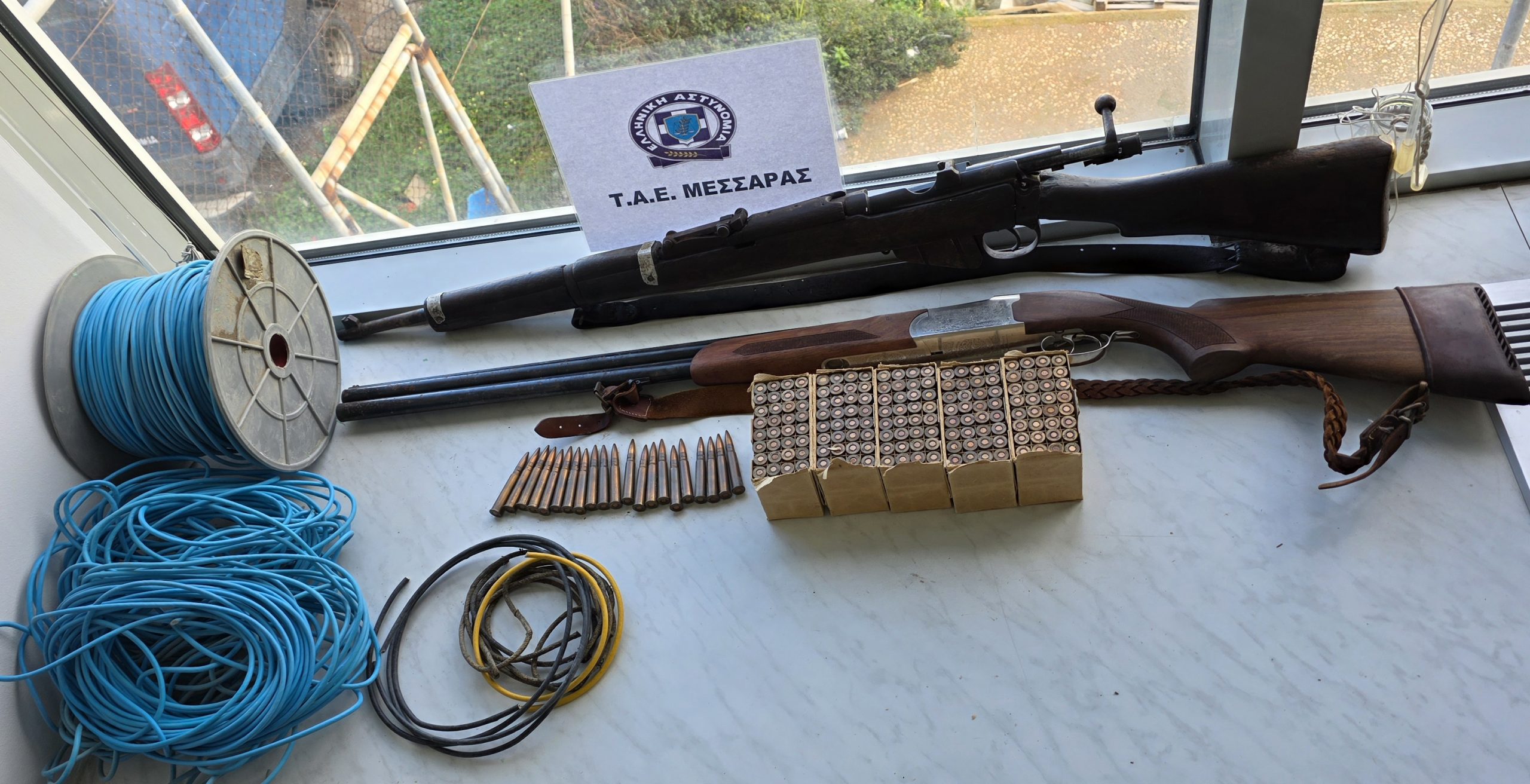 Βρέθηκε οπλισμός σε εγκαταλελειμμένο ποιμνιοστάσιο στο Δήμο Φαιστού