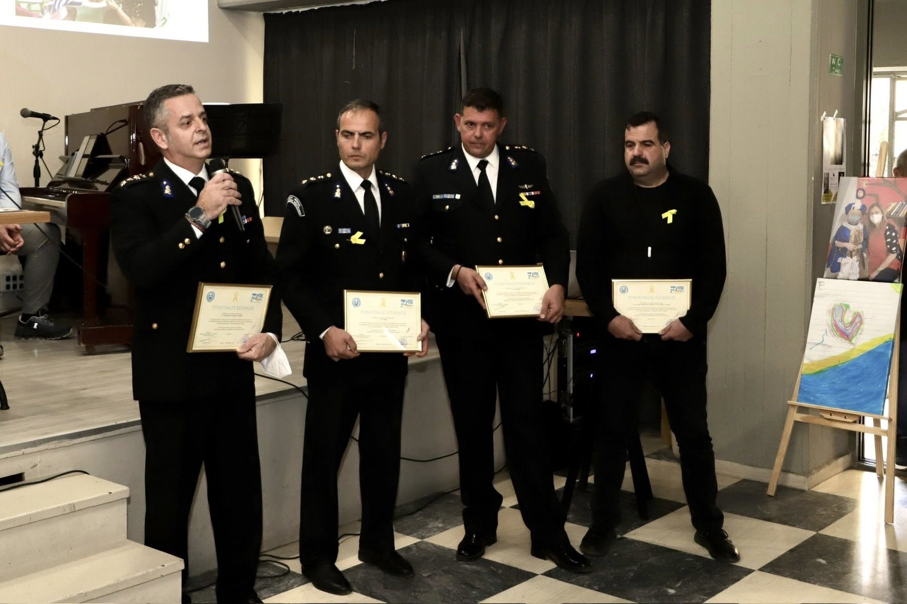 Οι Πυροσβέστες Νομού Ηρακλείου στην εκδήλωση για την Παγκόσμια Ημέρα Καρκίνου στα Παιδιά & Εφήβους