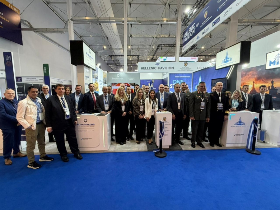 Εντυπωσιακή ελληνική παρουσία στη World Defense Show 2026