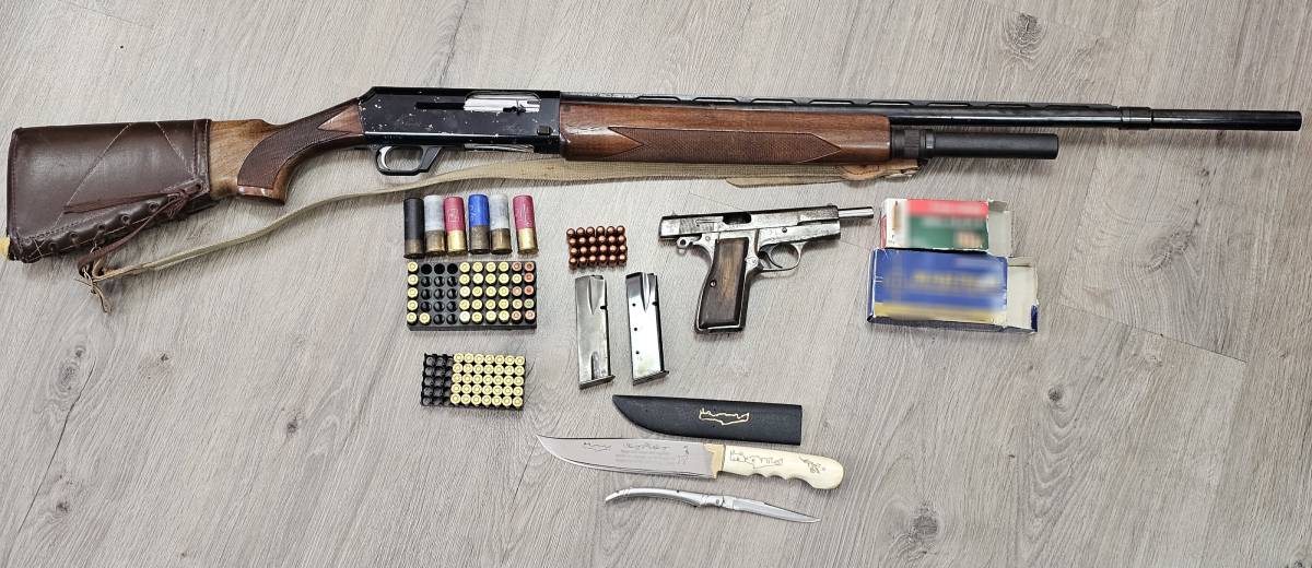 Συνελήφθη άνδρας κατηγορούμενος για παραβάσεις νομοθεσίας περί όπλων στο Ρέθυμνο