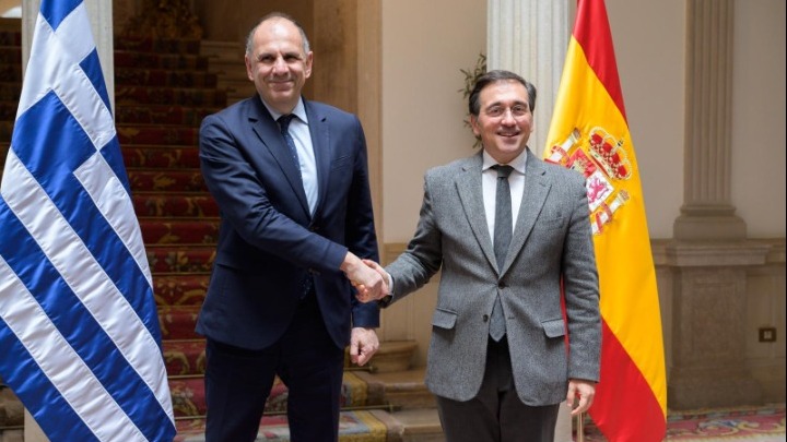 Συνάντηση Γεραπετρίτη με τον Ισπανό ομόλογό του